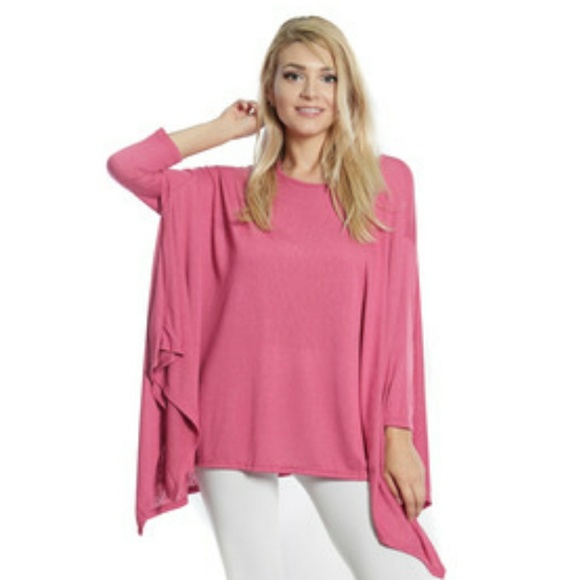 Tops - 🌹 PINK ROSE TUNIC TOP